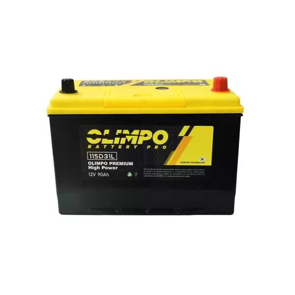 90AH OLIMPO 115D31L CCA 750 (- +)