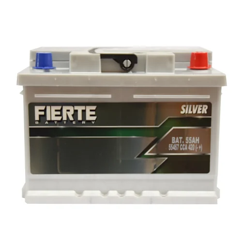 55AH FIERTE SILVER 55457 CCA420 (- +)
