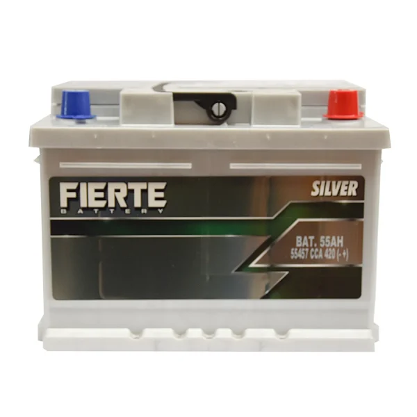 601367 55AH FIERTE SILVER 55457 CCA420 (- +)