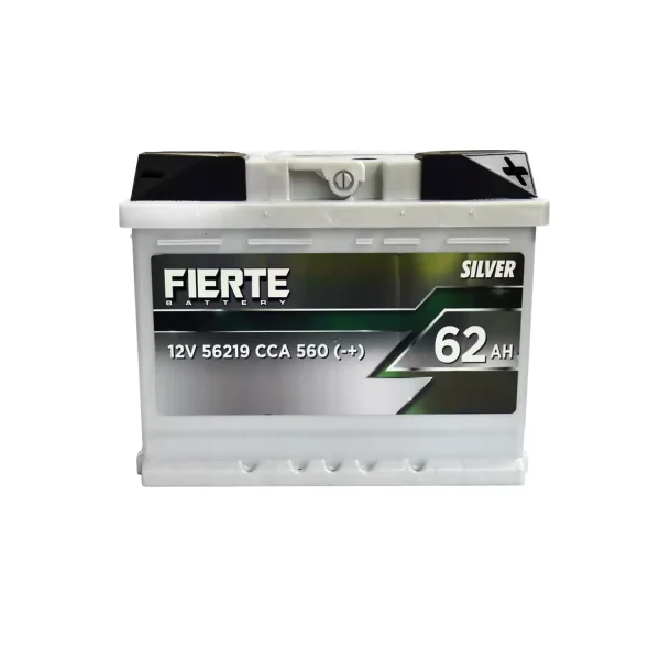 601410 60AH FIERTE SILVER 56219 CCA 560 (- +)