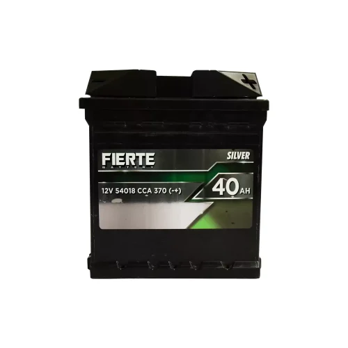 40AH FIERTE SILVER 54018 CCA 370 (- +)