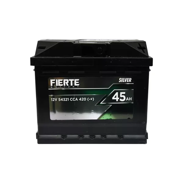45AH FIERTE SILVER 54321 CCA 420 (- +)