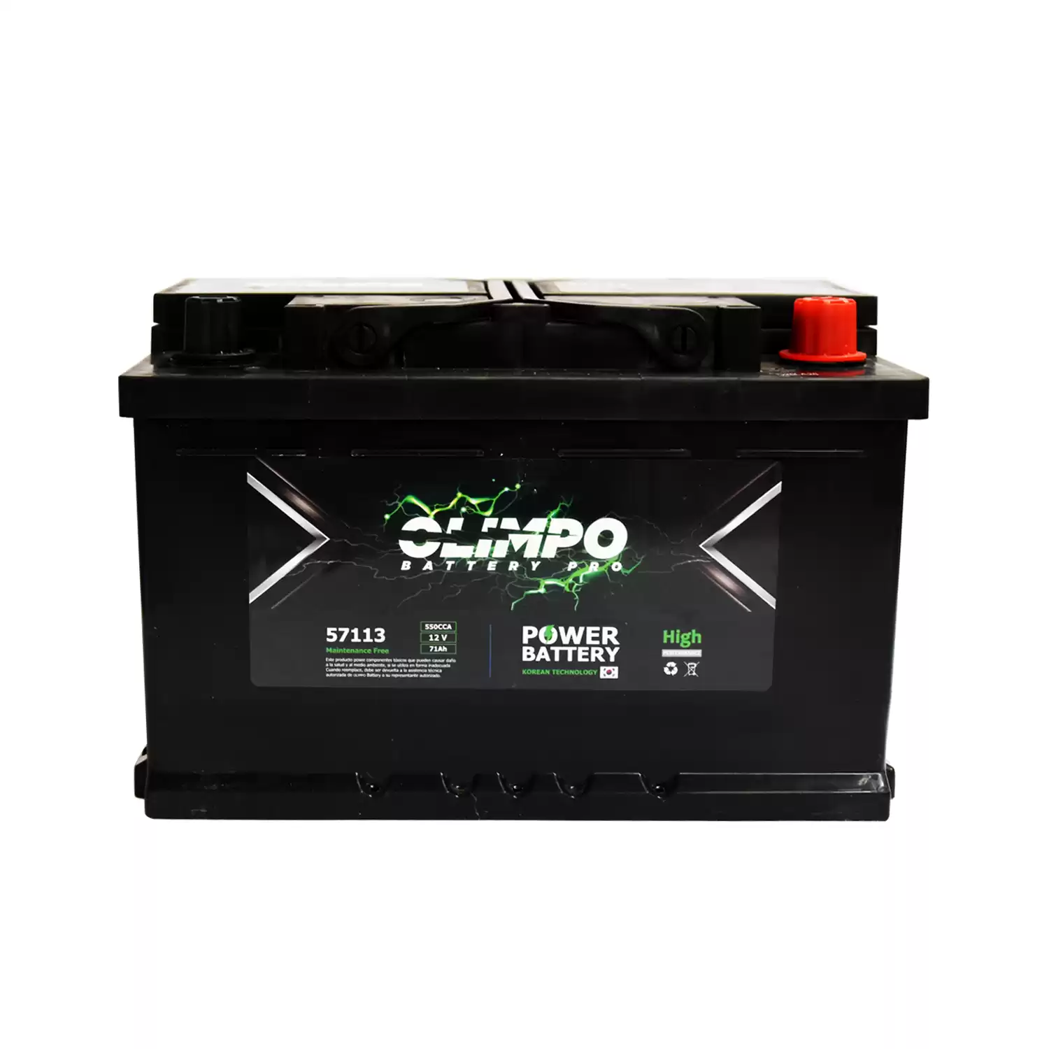 Olimpo 71AH 57113 CCA 550 (- +) - Neumastore